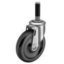 3-1/2" SWIVEL CASTER, DELRIN