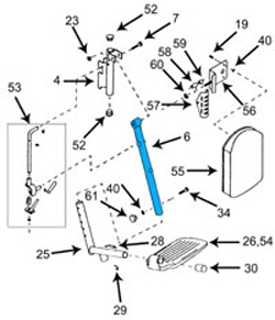 ELEVATING TUBE ASSY