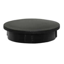 BLACK PLASTIC HUB CAP