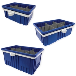 DEEP BINS WITH DIVIDERS