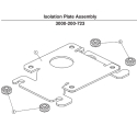 ISOLATION PLATE KIT, LIFT MOTO