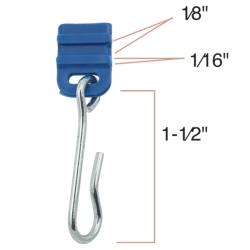 CUBICLE CURTAIN HOOK