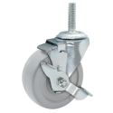 3" SWIVEL CASTER WITH BRAKE