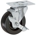 4" SWIVEL CASTER WITH BRAKE