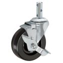 4" SWIVEL CASTER WITH BRAKE