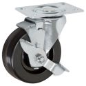 4" SWIVEL CASTER WITH BRAKE