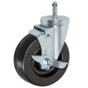 5" SWIVEL CASTER WITH BRAKE