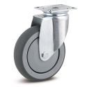 4" SWIVEL CASTER, TPR