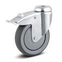 3" TOTAL LOCK CASTER, TPR