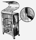 Discontinued-LINEN CART COVER