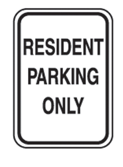 Discontinued-RESIDENT PARKING