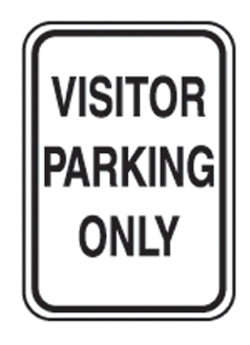 Discontinued-VISITORS PARKING