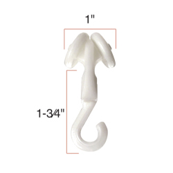 CURTAIN HOOK FOR USE W/