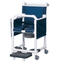 DELUXE SHOWER CHAIR/COMMODE