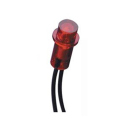 T1-3/4 WIRE TERMINAL BULB- RED
