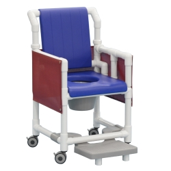 SHOWER CHAIR COMMODE W/LEFT