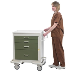 4 DRAWER EMERGENCY CART