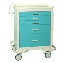 5 DRAWER EMERGENCY CART