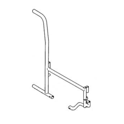 SIDE FRAME, FIXED ARM