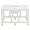 26"W BARIATRIC BEDSIDE COMMODE