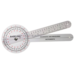 CLEAR PLASTIC GONIOMETER