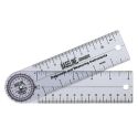 6" CLEAR PLASTIC GONIOMETER