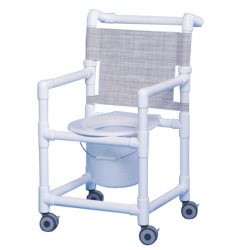 SHOWER/COMMODE CHAIR