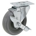 4" SWIVEL CASTER WITH BRAKE