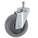 4" SWIVEL CASTER, TPR