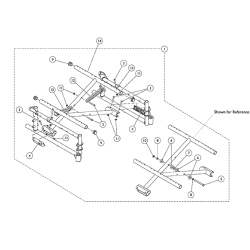 CROSSBRACE, HARDWARE, HEMI