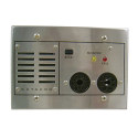 DBL RECEPTACLE STATION WITH