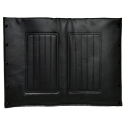 22" SEAT UPHOLSTERY, BLACK FOR