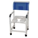 18" SHOWER CHAIR W/ OPEN FRONT