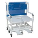 30" BARIATRIC COMMODE CHAIR W/
