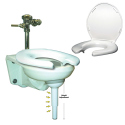 TOILET SUPPORT & OPEN FRONT