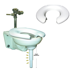 TOILET SUPPORT & OPEN FRONT