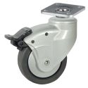 4" SWIVEL CASTER WITH BRAKE