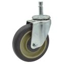 4" SWIVEL CASTER, GRIP RING