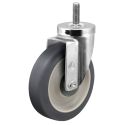 4" SWIVEL CASTER, POLY