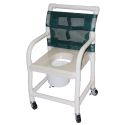 DELUXE SHOWER COMMODE CHAIR
