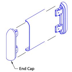 END CAP FOR RED-E-CLIPS