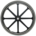 24" REAR MAG WHEEL ASSEMBLY