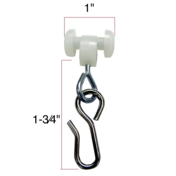 CUBICLE CURTAIN HOOK