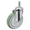 6" CHROME SWIVEL CASTER