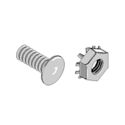 10/24" X 1/2" BOLT AND KEP NUT