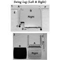 Swing Leg Left & Swing Leg Right Parts (Models S675 & S999)
