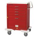 3 DRAWER EMERGENCY CART W/