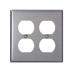 2-GANG RECEPTACLE WALLPLATE