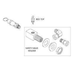 SAFETY VALVE HOLDER KIT