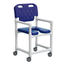 SHOWER CHAIR SOFT SEAT 17"